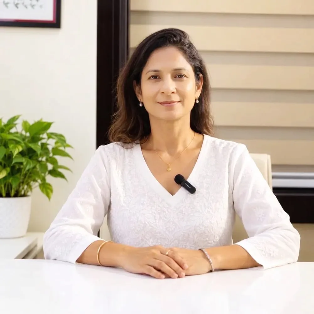 Nidhi Mathur, founder of FlexFit Yoga and Fitness